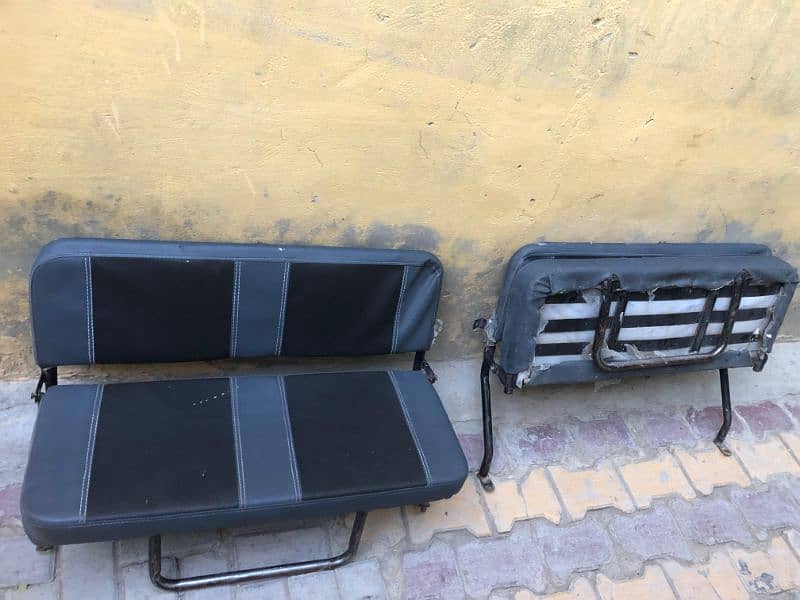 suzuki bolan ,every, potohar jeep back seats 1