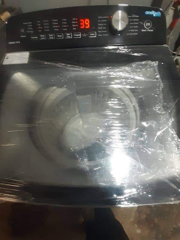 Haier 9.5kg  Fully automatic washing machine  condition Great 5