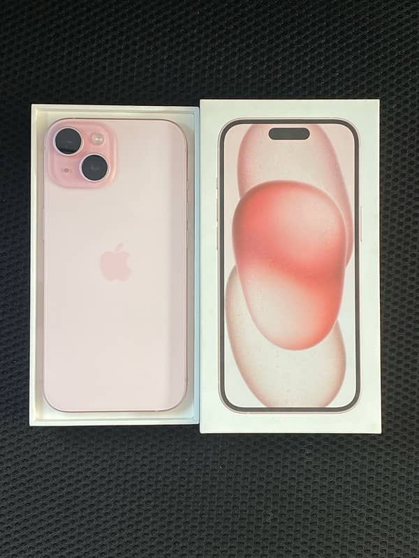 Iphone 15 256gb pink pta approved LLA 1