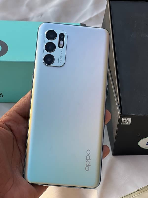 Oppo Reno 6 complete Box 10/10 Scratchless Phone 5