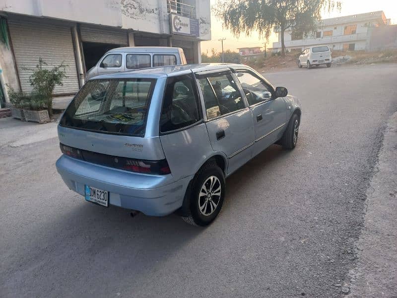 Suzuki Cultus VXR 2003 (CNG) islamabad reg 4