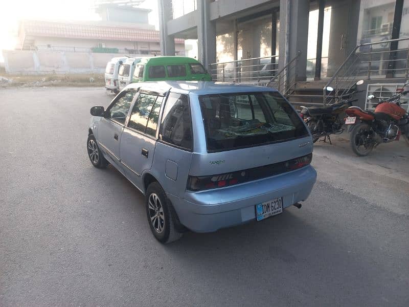 Suzuki Cultus VXR 2003 (CNG) islamabad reg 9