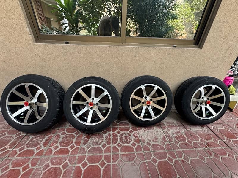 15 inch Rims & Tyre 2