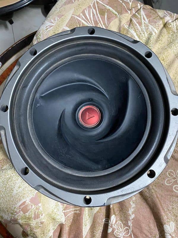 woofer 12 inch with box dual coil boofer hy 0