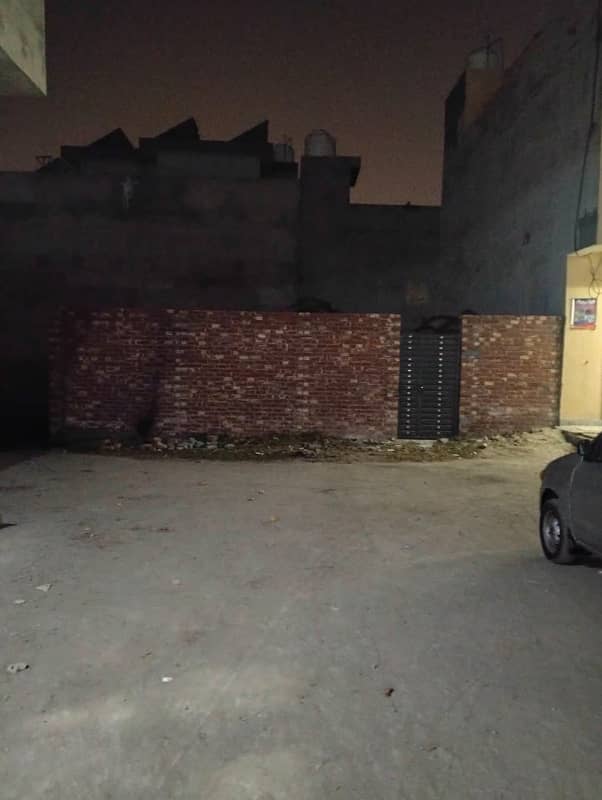 6 Marla Commercial Plot For Sale In Bagarian Lahore 0