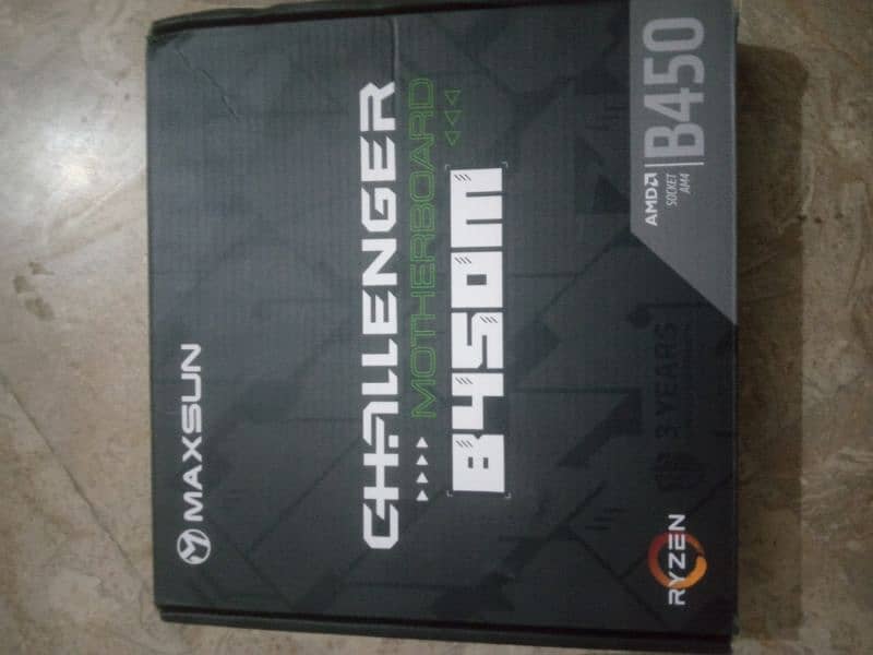 MAXSUN challenger B450M motherboard 0