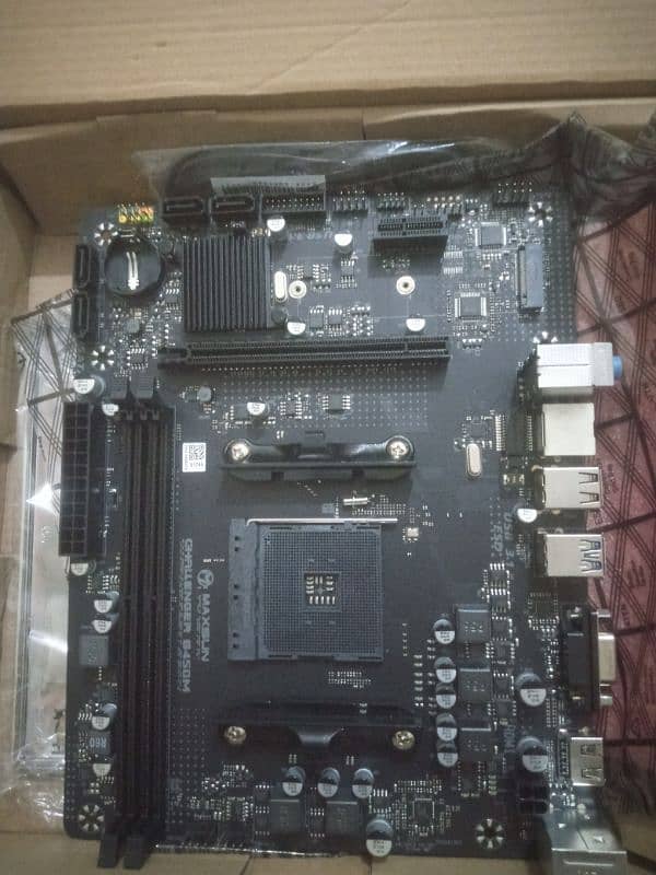 MAXSUN challenger B450M motherboard 2