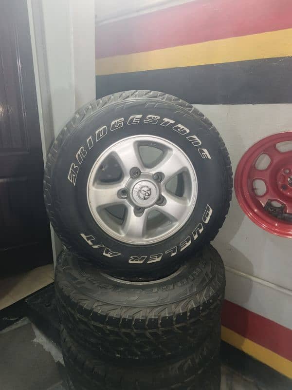 Toyota Land Cruiser Prado Rim and Tyre 0