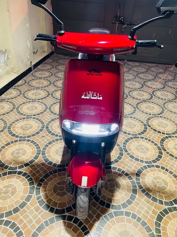 new Asia ramza g7 electric scooter 1