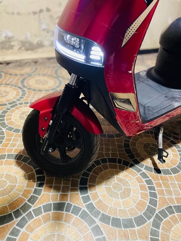 new Asia ramza g7 electric scooter 11