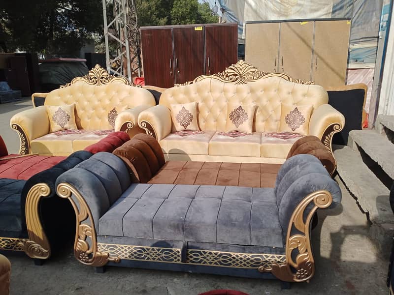 Cheaster sofa/Dewan/Corner sofa set/L shaped sofa set/Sofa set 6