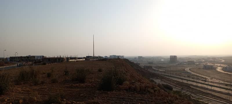 Bahria Hills Plots FOR SALE. Facing Jinnah Avenue and 2km from Main Entrance of BTK Heighted Location 12