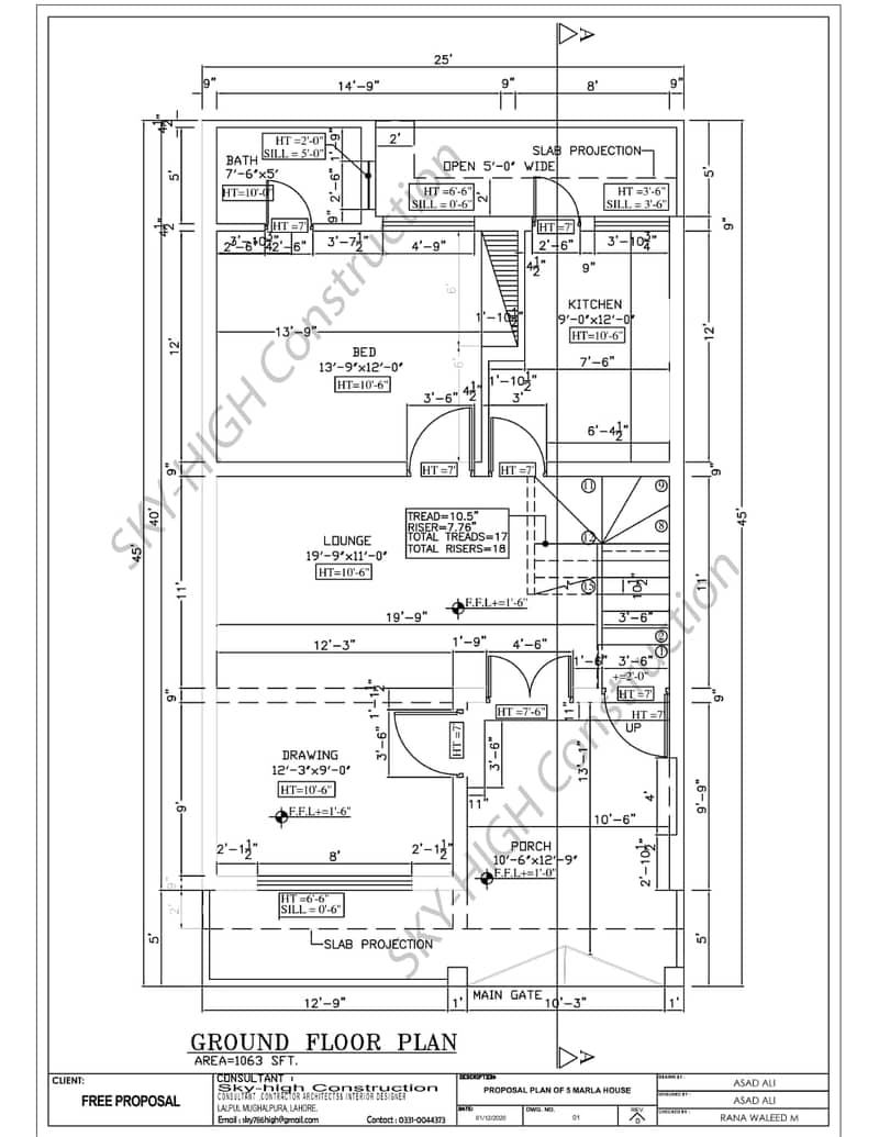 complete map drawing House Construction, renovation services 12