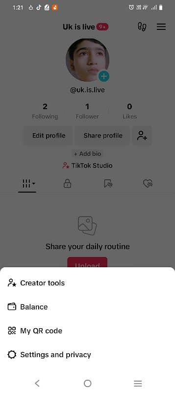 Tiktok is uk id 1