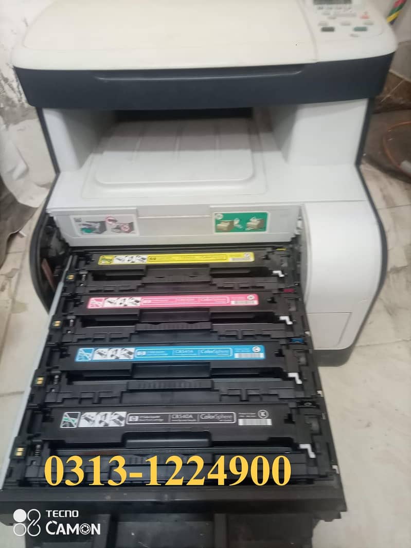 HP LASERJET COLOR PRINTER CM1312 MFP 5