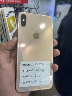 XS MAX PTA