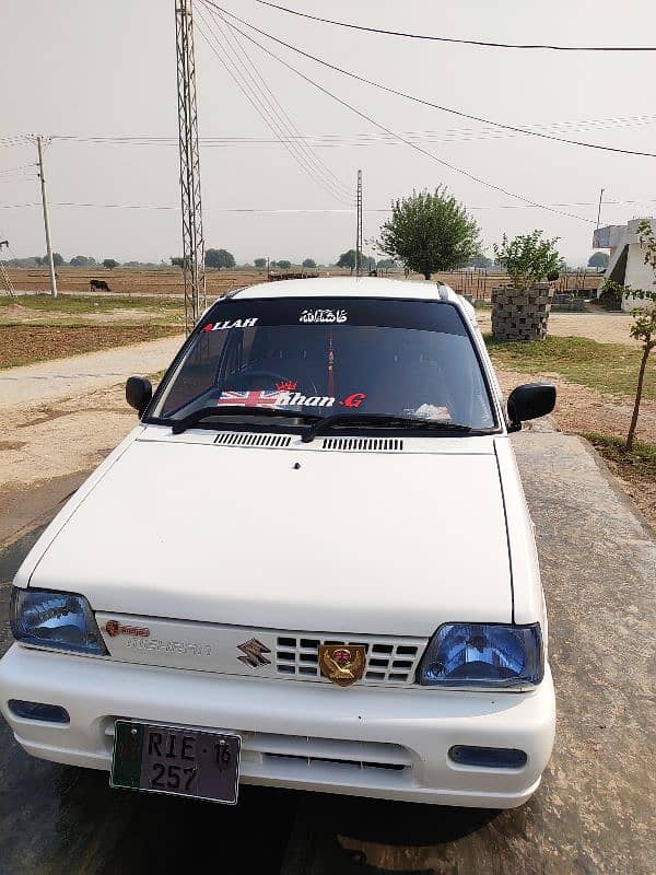 Suzuki Mehran VXR 2016 contact 03455586903 13