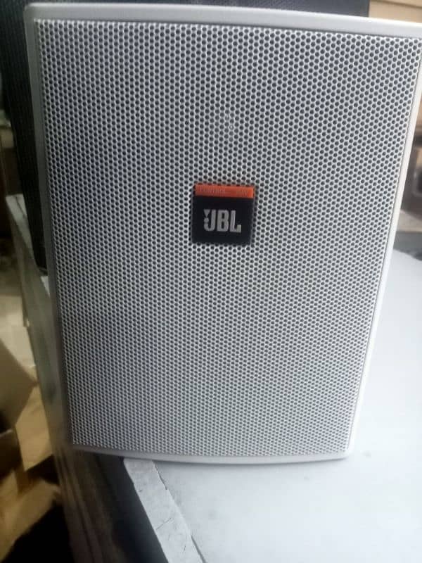 JBL control 25.60watts speaker pair .     new box pack 0