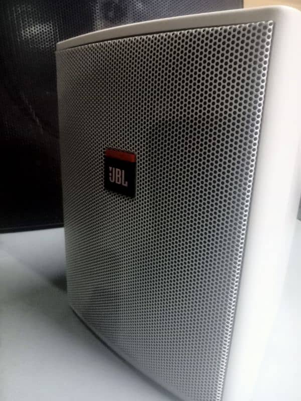 JBL control 25.60watts speaker pair .     new box pack 1