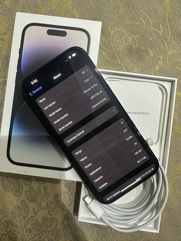 iphone 14 pro 128 GB 10/10 Non PTA LLA 2