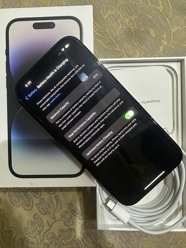 iphone 14 pro 128 GB 10/10 Non PTA LLA 6