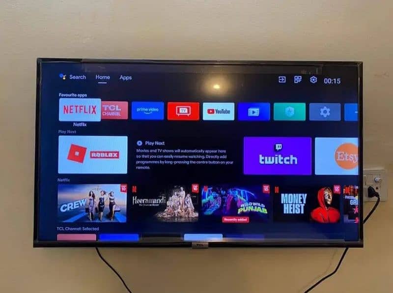 TCL company LED 40 inch Android LED urgent  sale Pakistan=03426393428= 0