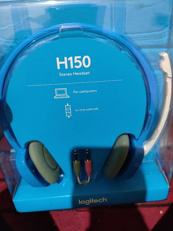 Logitech H 150 headphones handsfree earphone 12