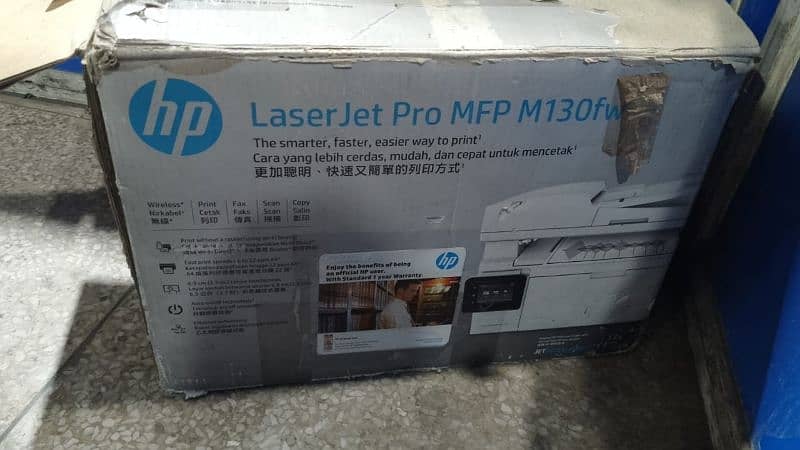 hp laserjet 130fw with box 0