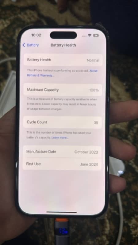 iphone 15 128gb black FU factory Unlocked 3