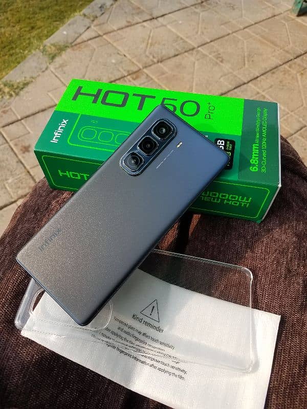 infinix hot50pro+with all accessoriess 8