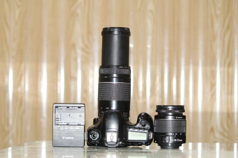 Canon 60d with 18-55 and 75-300mm lens 5