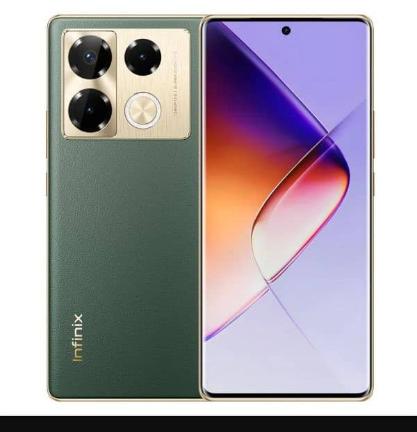 infinix note 40 pro 12gb 256 green vintage colour 0