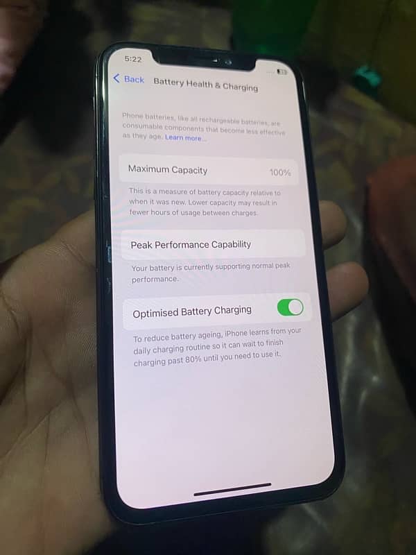 IPHONE X 256 gb pta 7