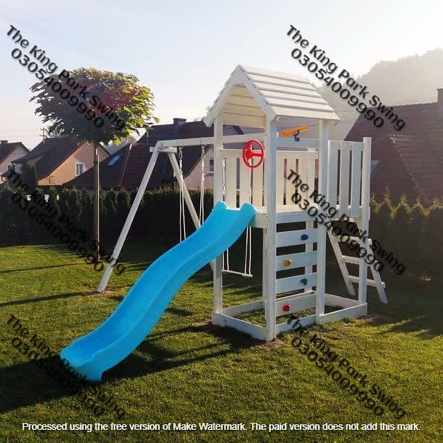 slides / kids swing | wall climbing/ monkey baar/ swings / see saw 3