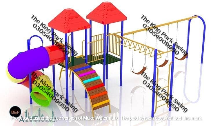 slides / kids swing | wall climbing/ monkey baar/ swings / see saw 15