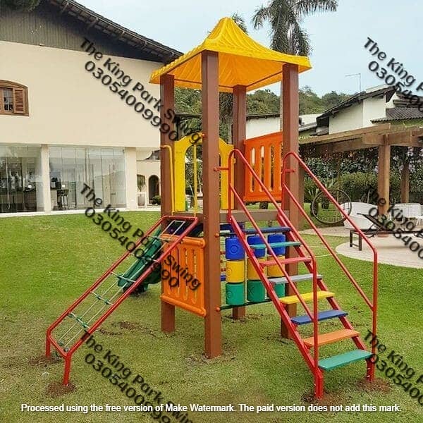 slides / kids swing | wall climbing/ monkey baar/ swings / see saw 19