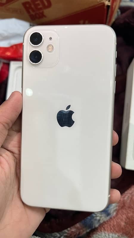 Iphone 11  64 GB PTA APPROVED READ ADD WITH Box 2