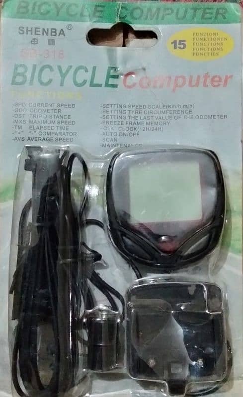 Bicycle speedometer 0