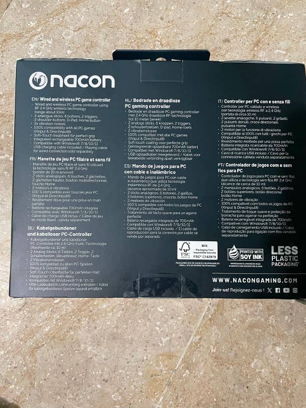 NACON GC 200 PC CONTROLLER 6