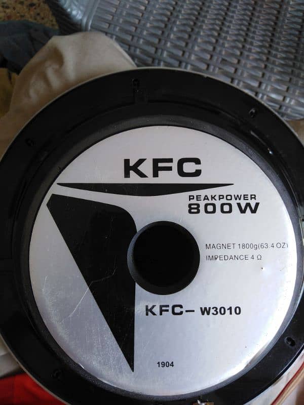 Kenwood WOOFER KFC-W3010 with Box 2