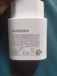 Samsung A72 a71 a52 a51 a32 100% original  box wala super fast charger