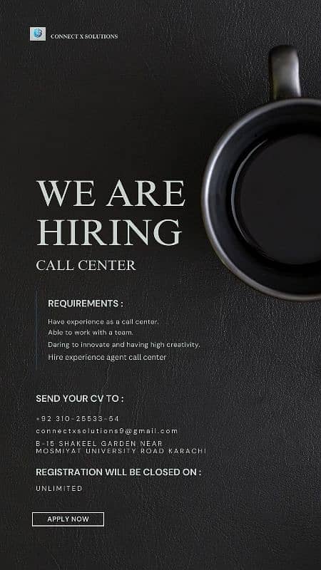 Call Center Job 0