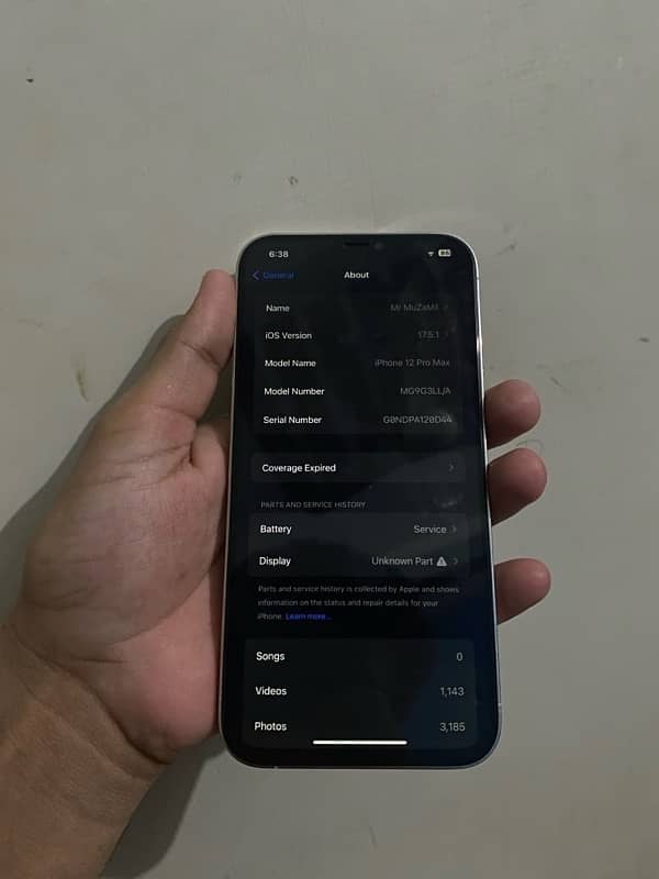 Iphone 12 pro max condition 10/8 1