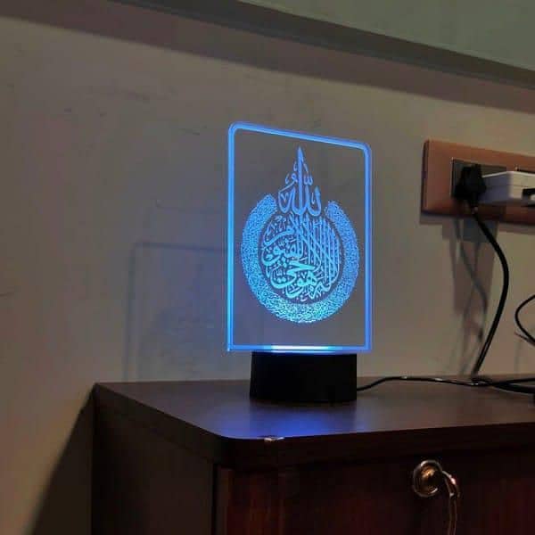 3D Illusion Table LED Lamp 1