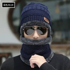 neck warmer and cap