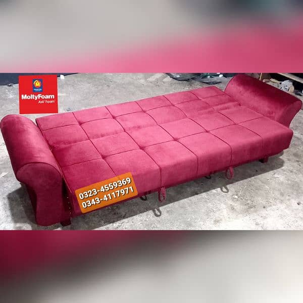 Sofa cum bed Molty double bed folding bed / dining table / sofacumbed 4