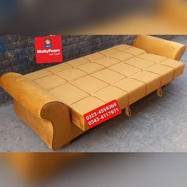 Sofa cum bed Molty double bed folding bed / dining table / sofacumbed 13