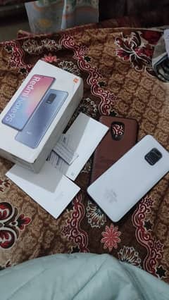 redmi note 9s 6/128GB 10/9'5 with box all ok