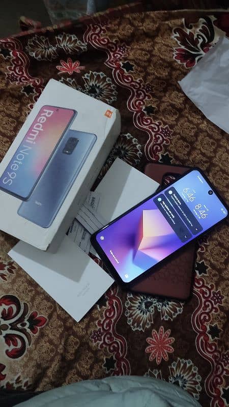 redmi note 9s 6/128GB 10/9'5 with box all ok 6