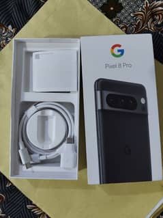 Google Pixel 8 Pro With Box and Accessories